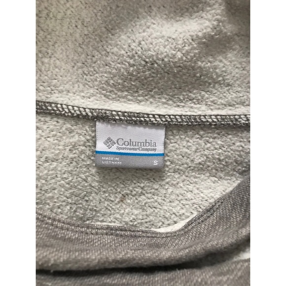 SOLD•Columbia Sportswear Gray Cowl Neck Sweatsh… - Picture 6 of 7